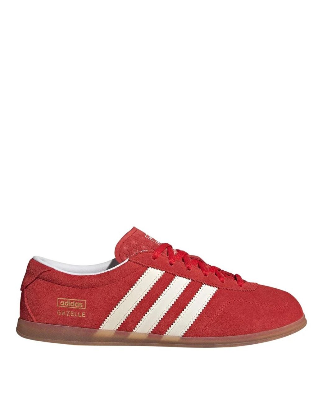 adidas Originals Gazelle Lo Pro W in Red | Lyst
