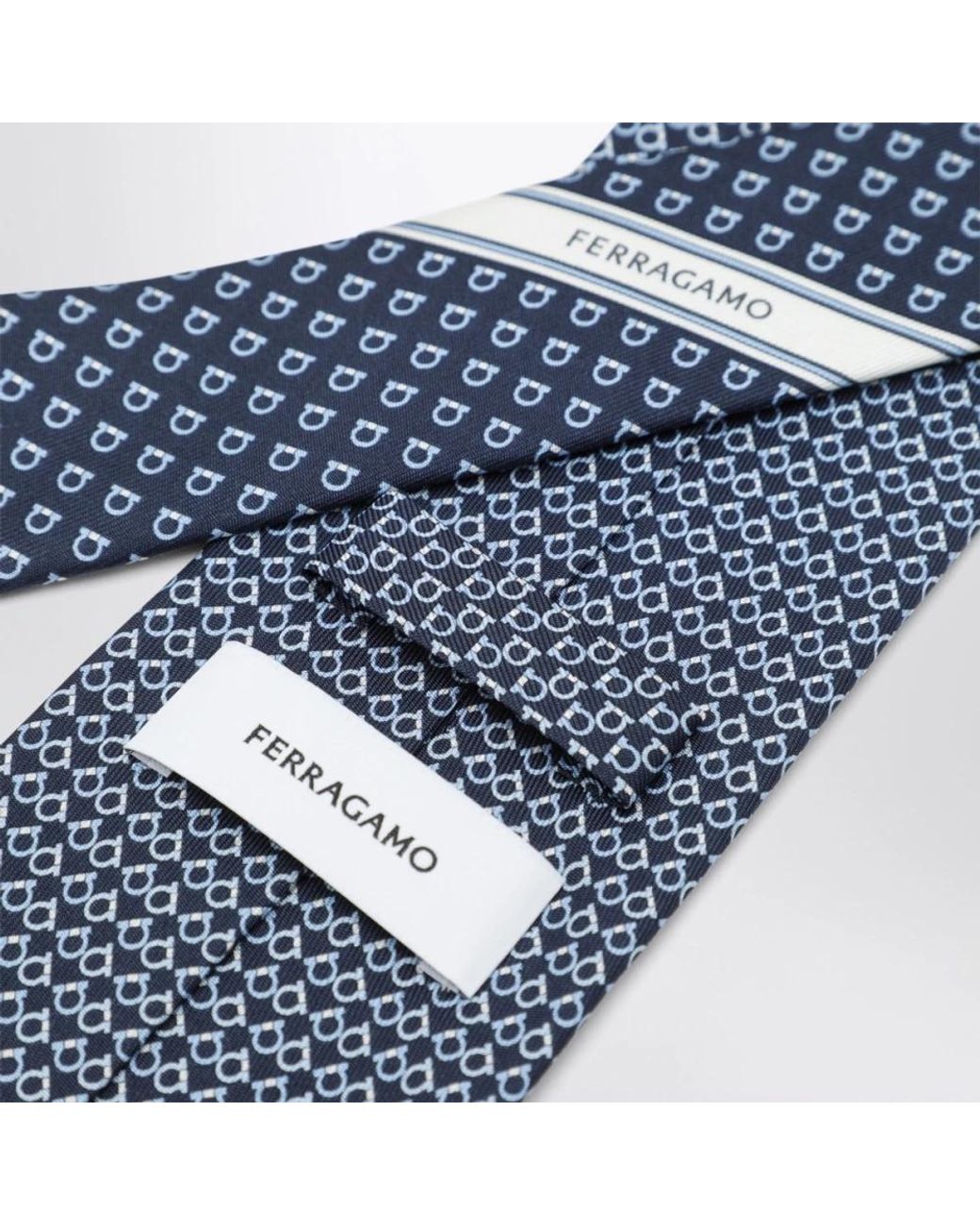 Ferragamo Blue Ties for men