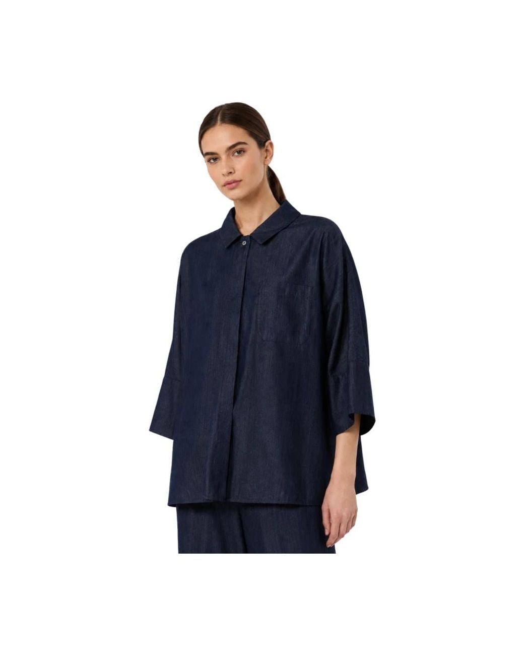 Max Mara Blue Shirts