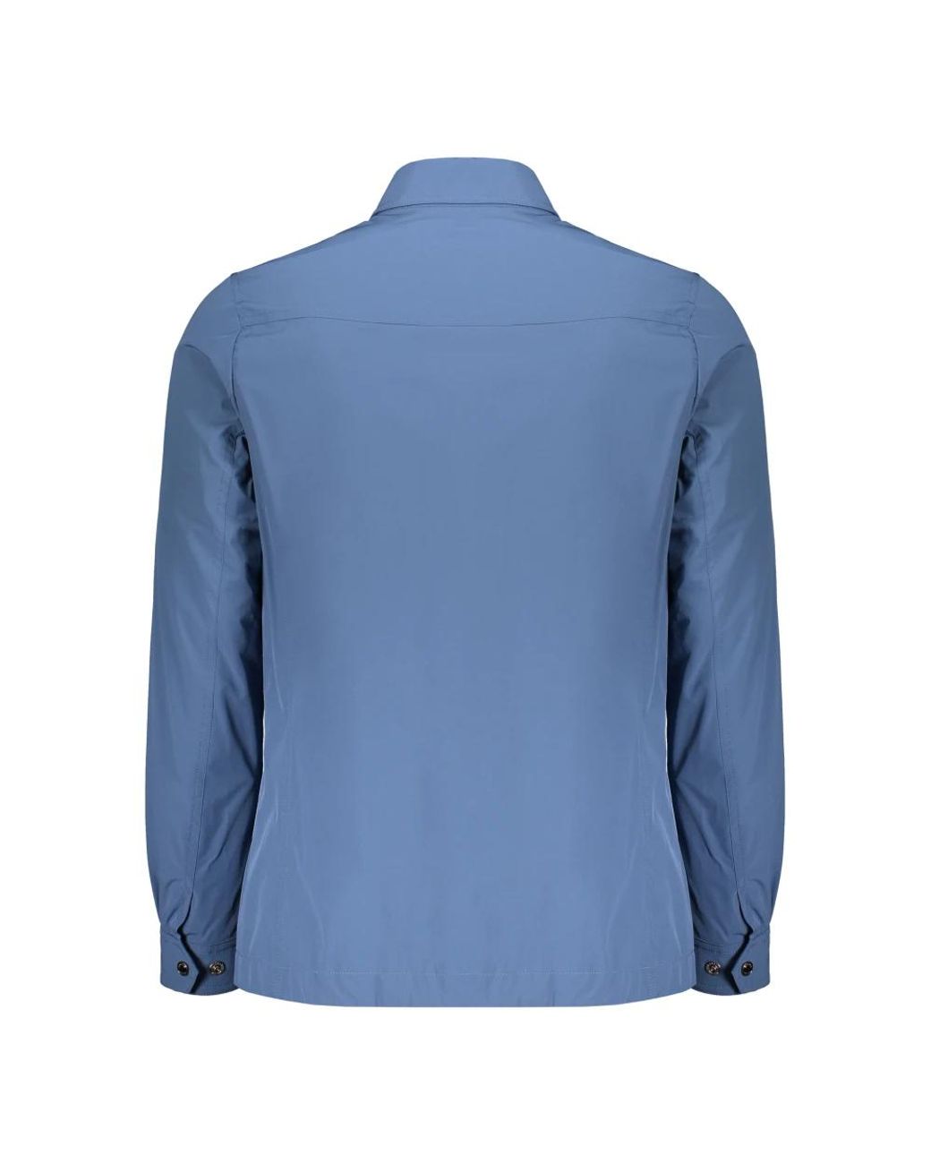 Light Jackets di Moorer in Blue da Uomo