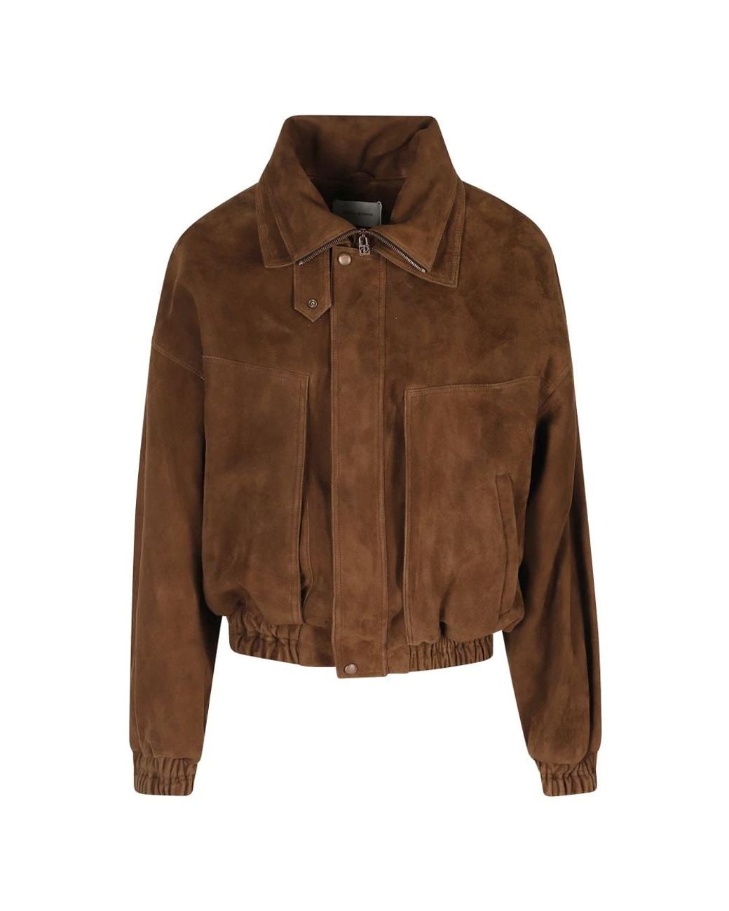Magda Butrym Brown Bomber Jackets