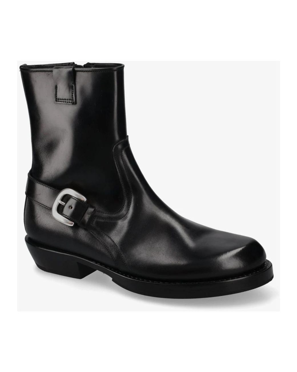 Premiata Black Cowboy & Biker Boots for men