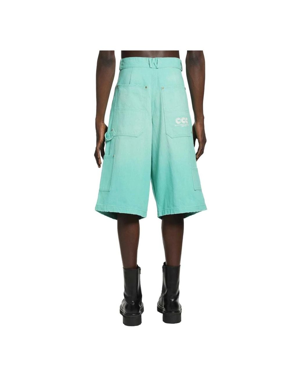 Willy Chavarria Green Bermudas for men
