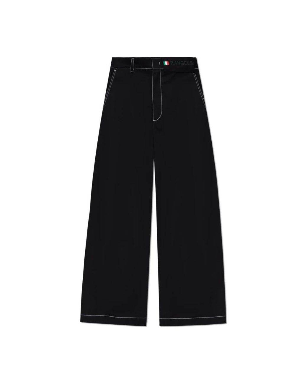 Moncler Black Wide Trousers for men