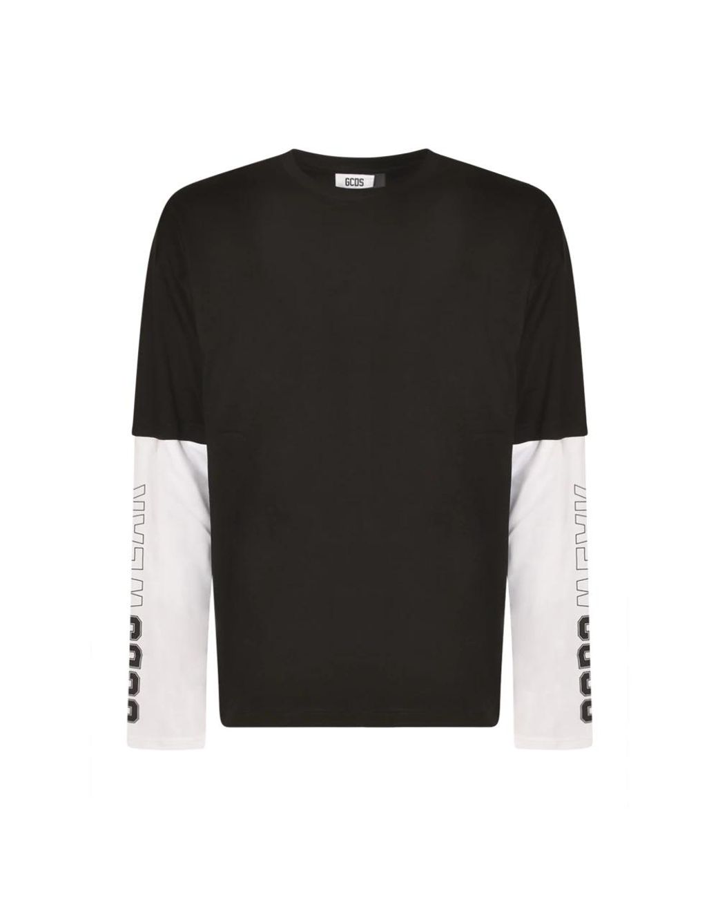 Gcds Black Long Sleeve T-Shirts