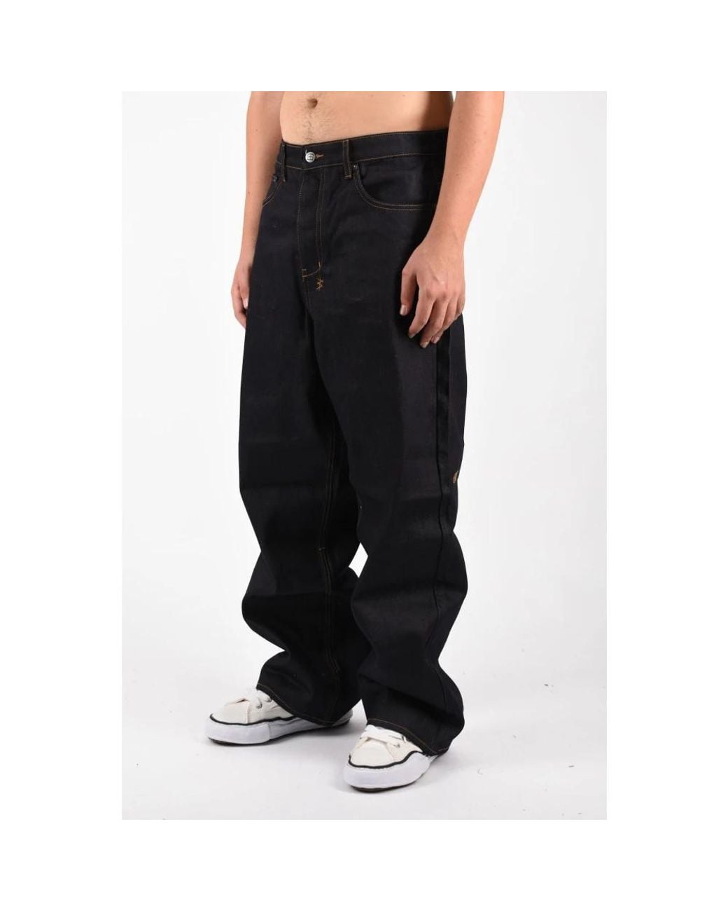 Straight Jeans Ksubi de hombre de color Black