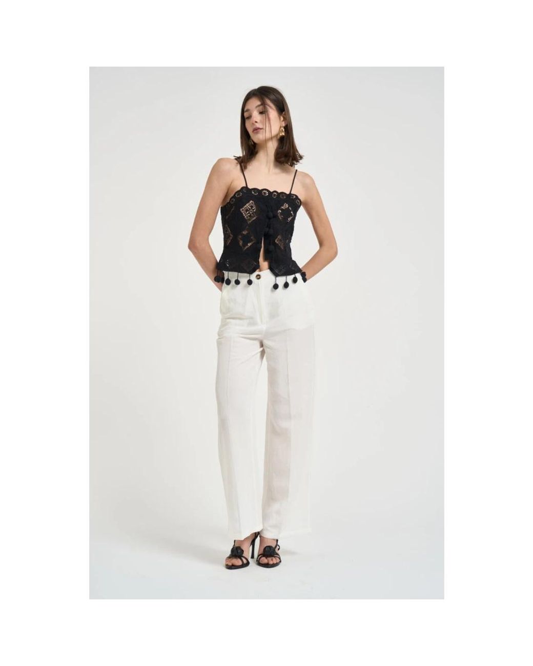 Isabel Marant Black Sleeveless Tops