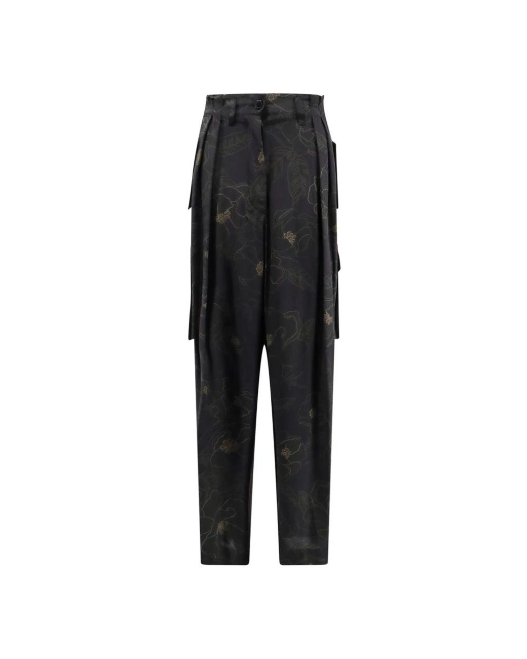 Dries Van Noten Black Slim-Fit Trousers
