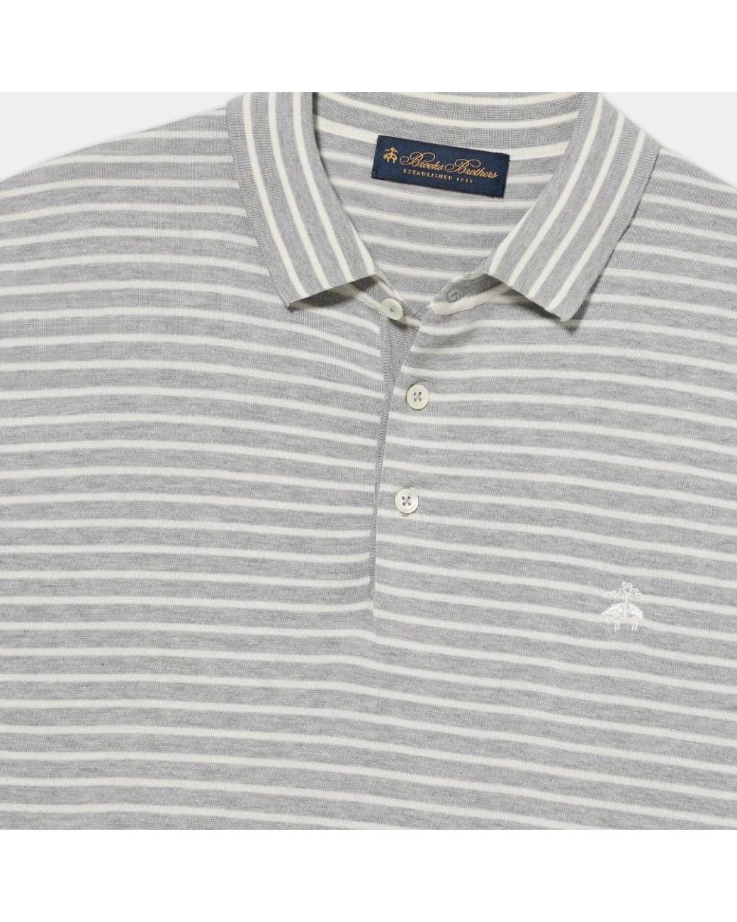 Brooks Brothers Gray Polo Shirts for men