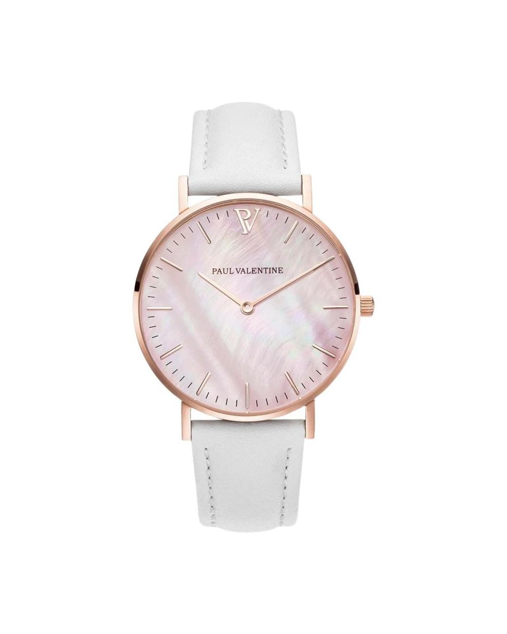 Paul Valentine Seashell Watch in het Pink
