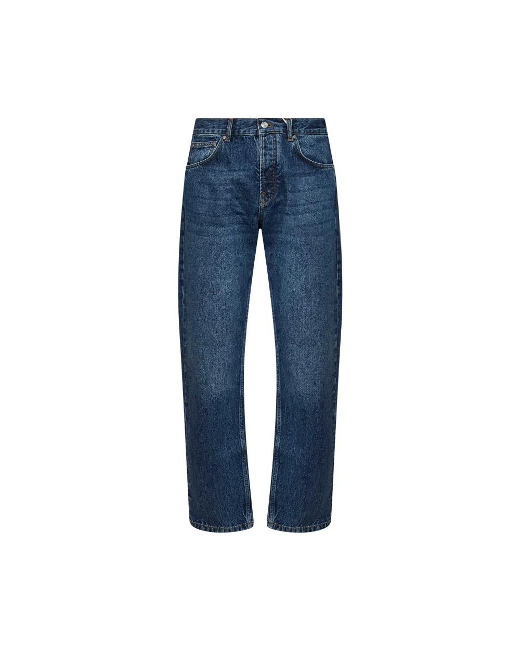 NN07 Blue Straight Fit Jeans for men