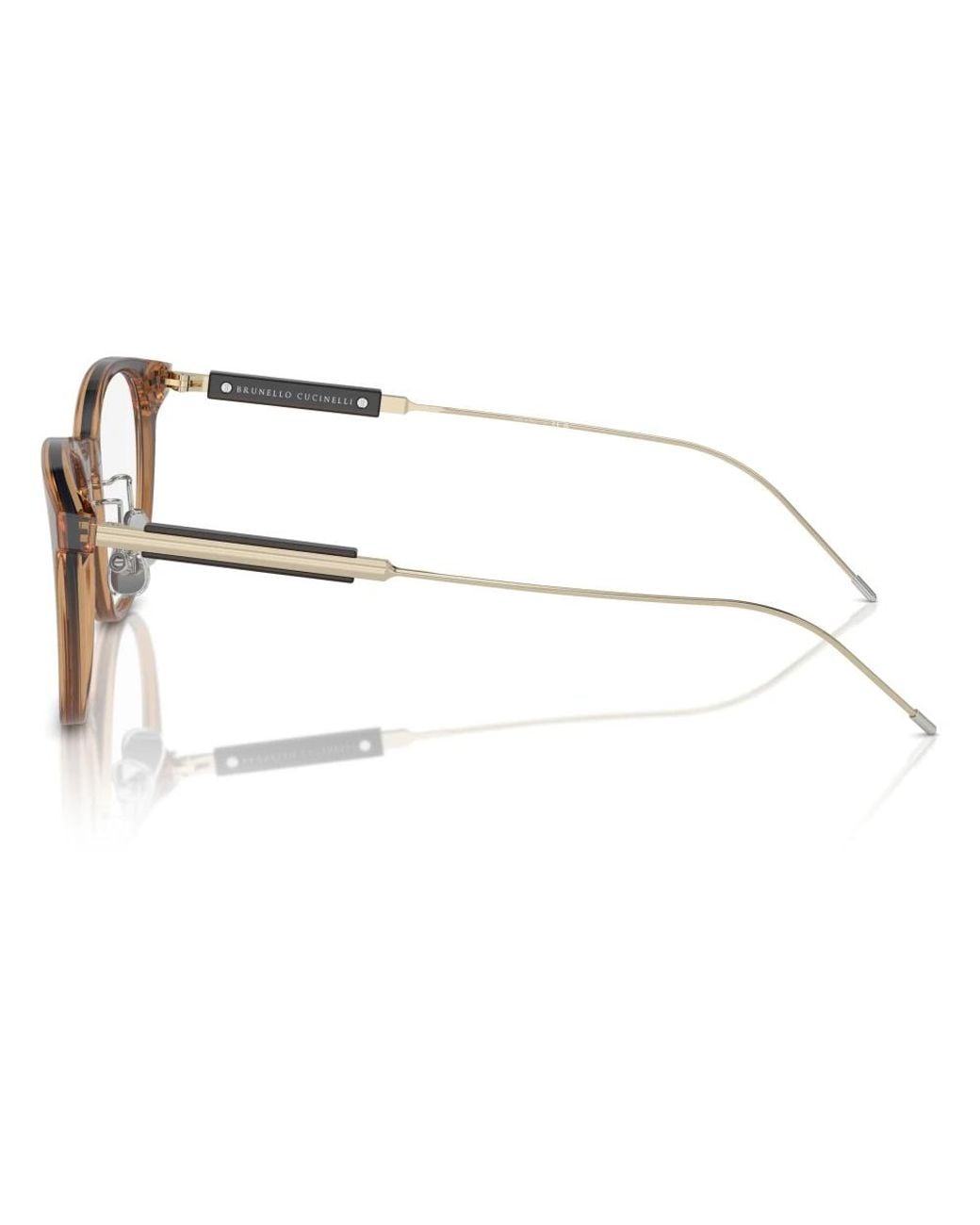 Brunello Cucinelli Brown Glasses