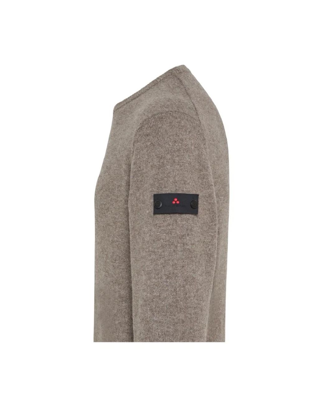 Peuterey Truien & Vesten ,Wol Wollen Tricot Trui in het Gray voor heren