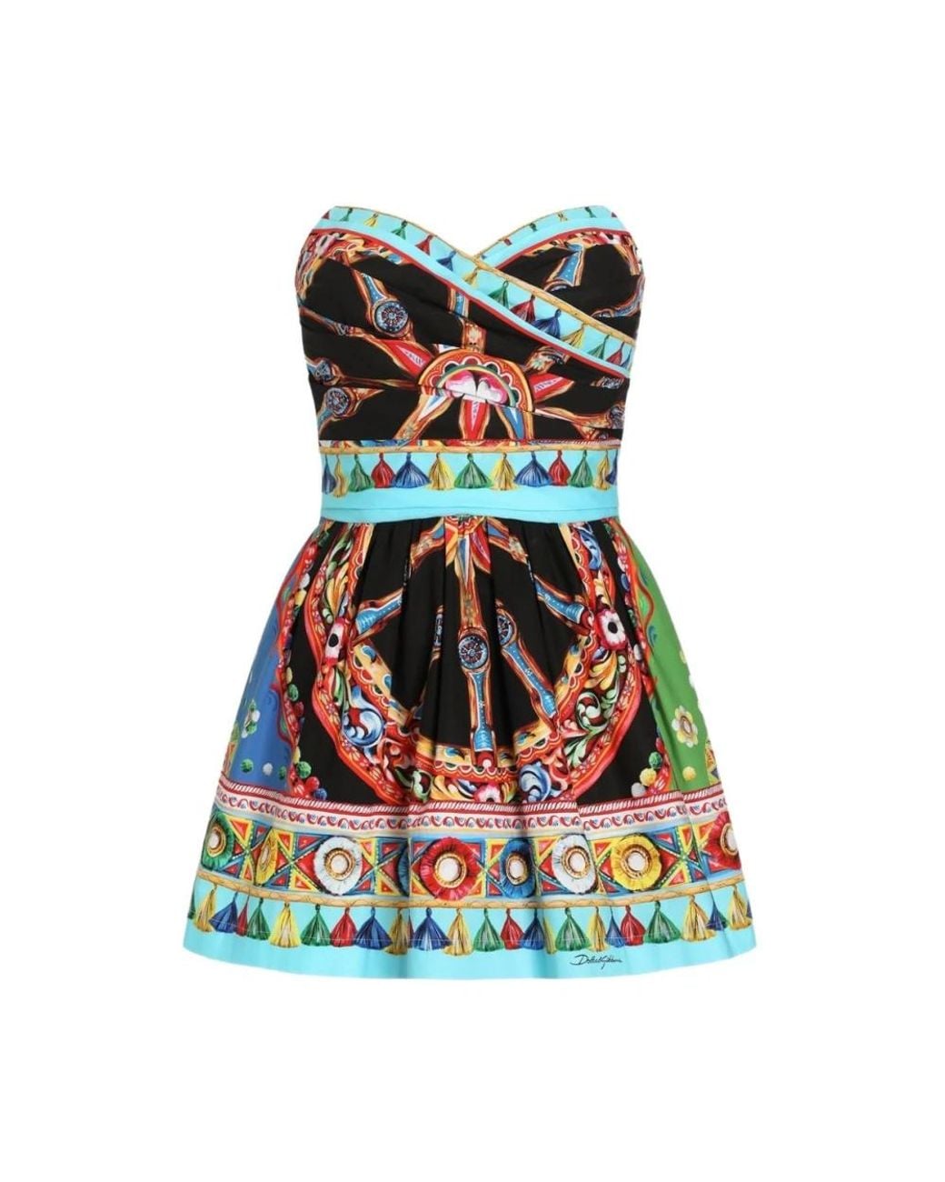 Dolce & Gabbana Red Short Dresses