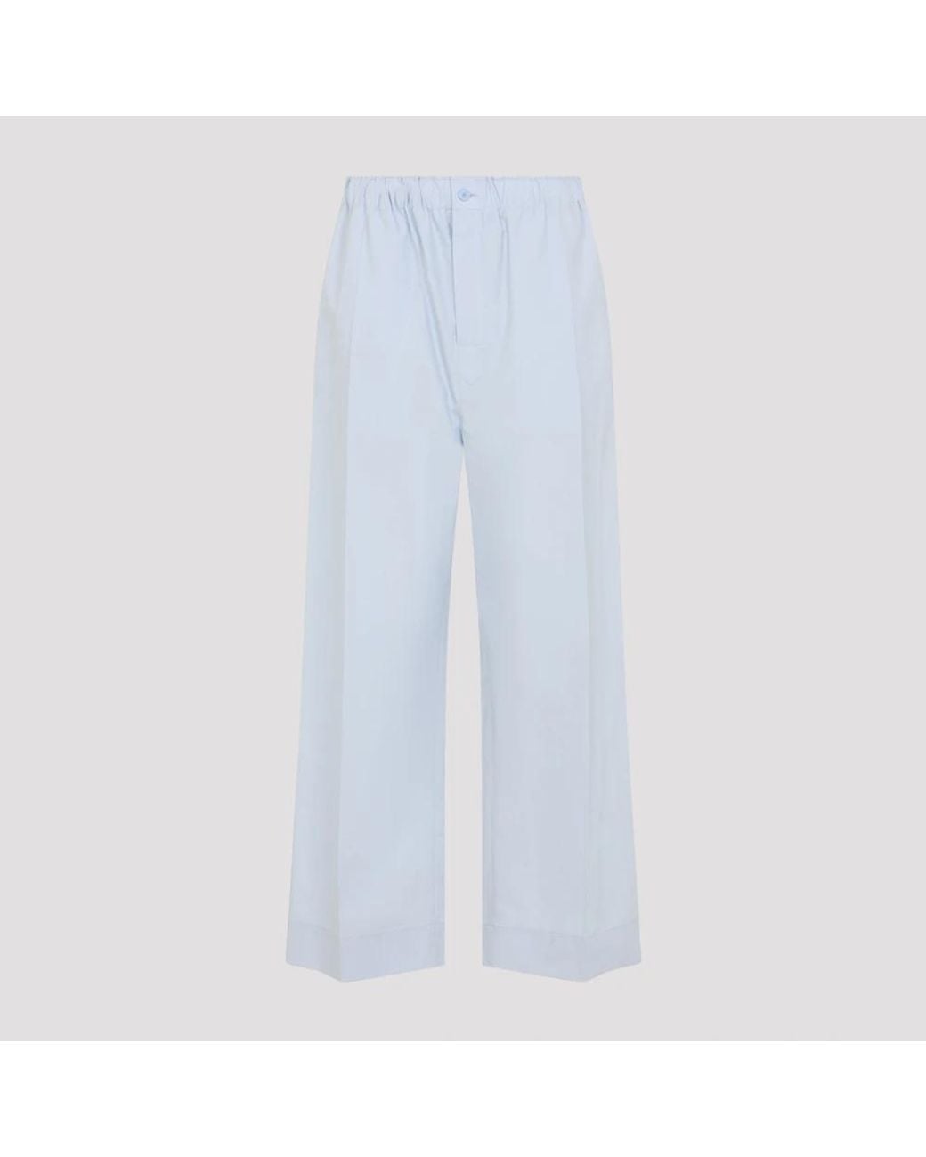 Carven Blue Wide Trousers