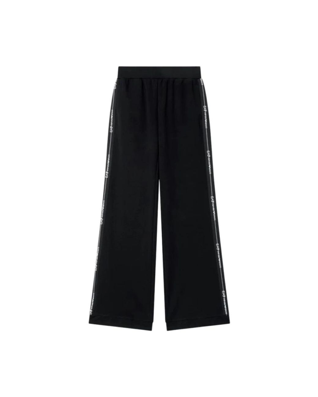 EA7 Palazzo Jogger Pant in het Black