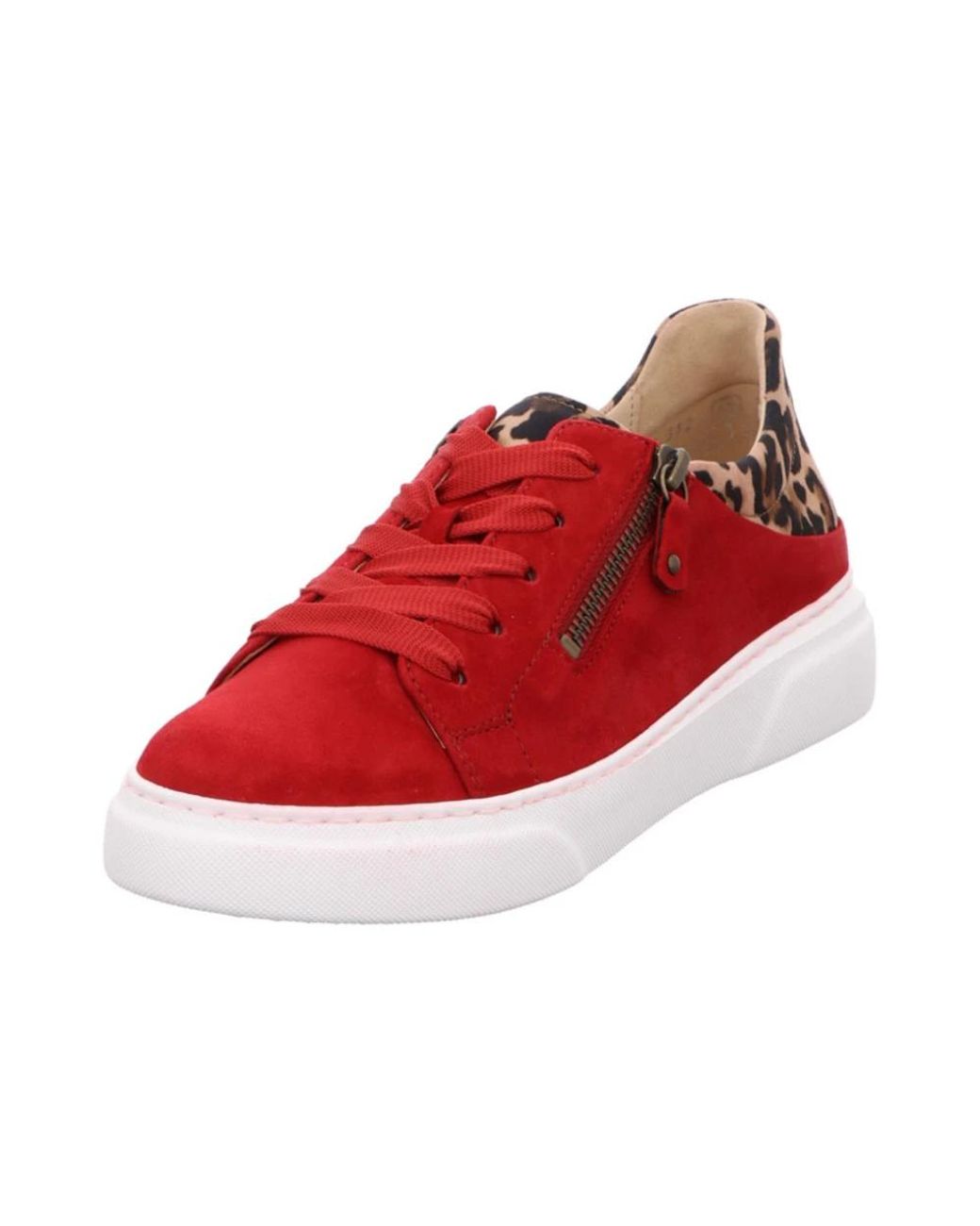 Gabor Red Sneakers