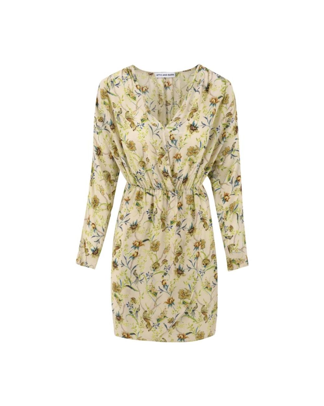 Attic And Barn Natural Short Dresses