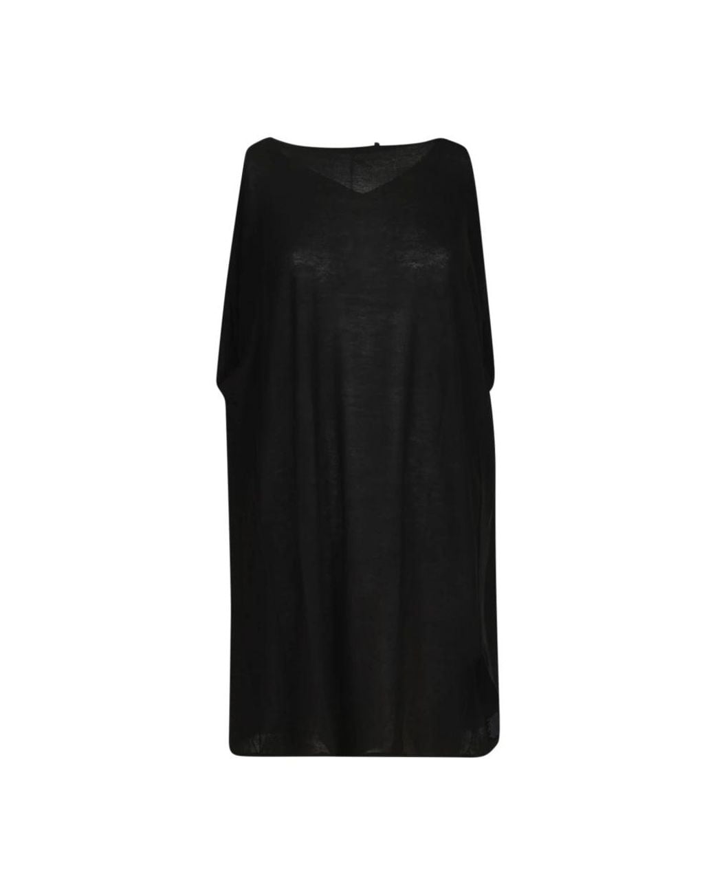 Ann Demeulemeester Black Long Sleeve T-Shirts