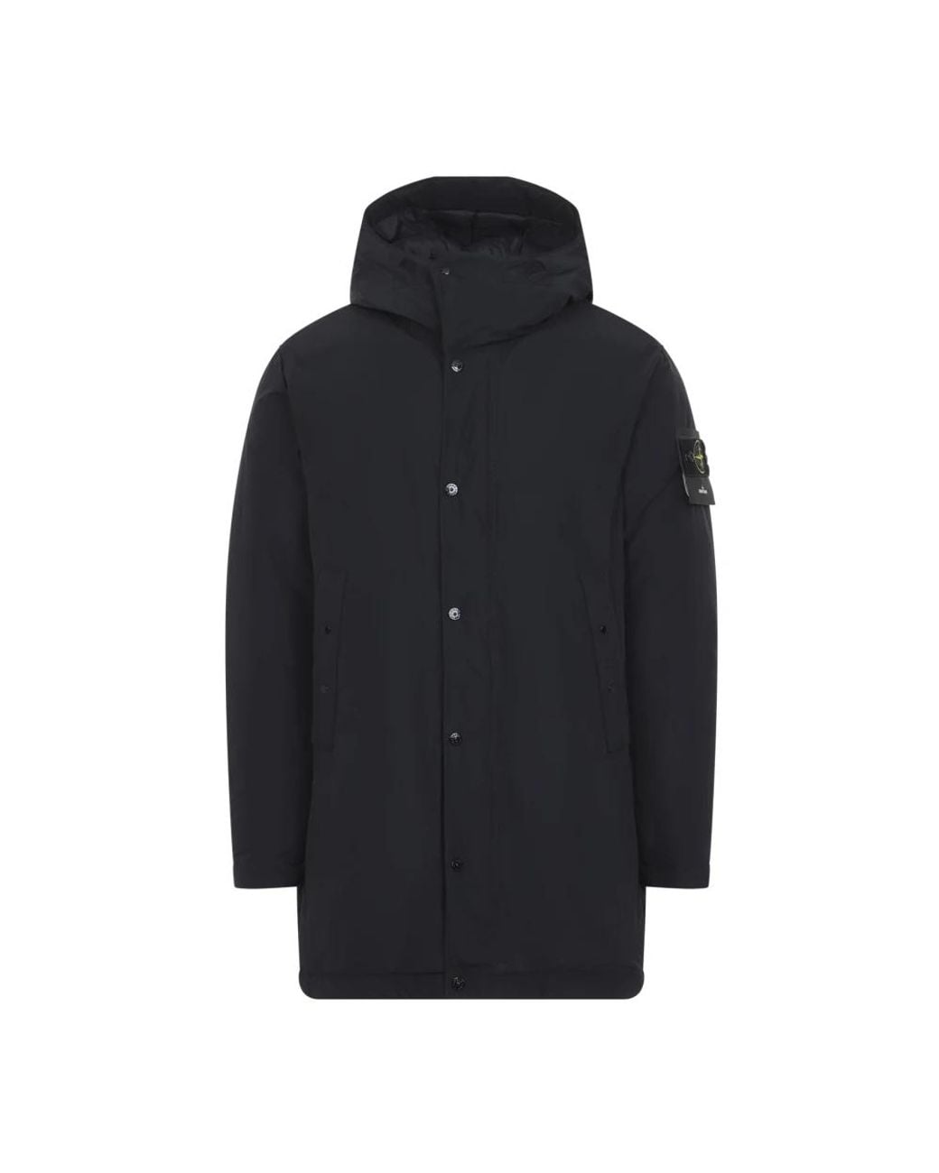 Stone Island Blue Parkas for men