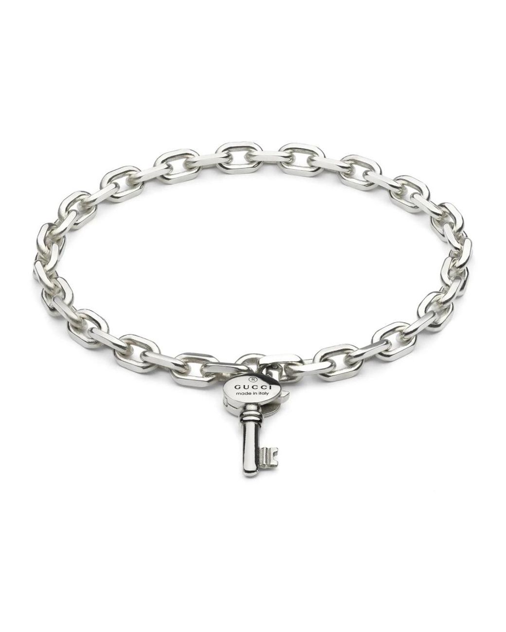 Gucci Accessoires ,Grijs ,Bracelets in het Metallic