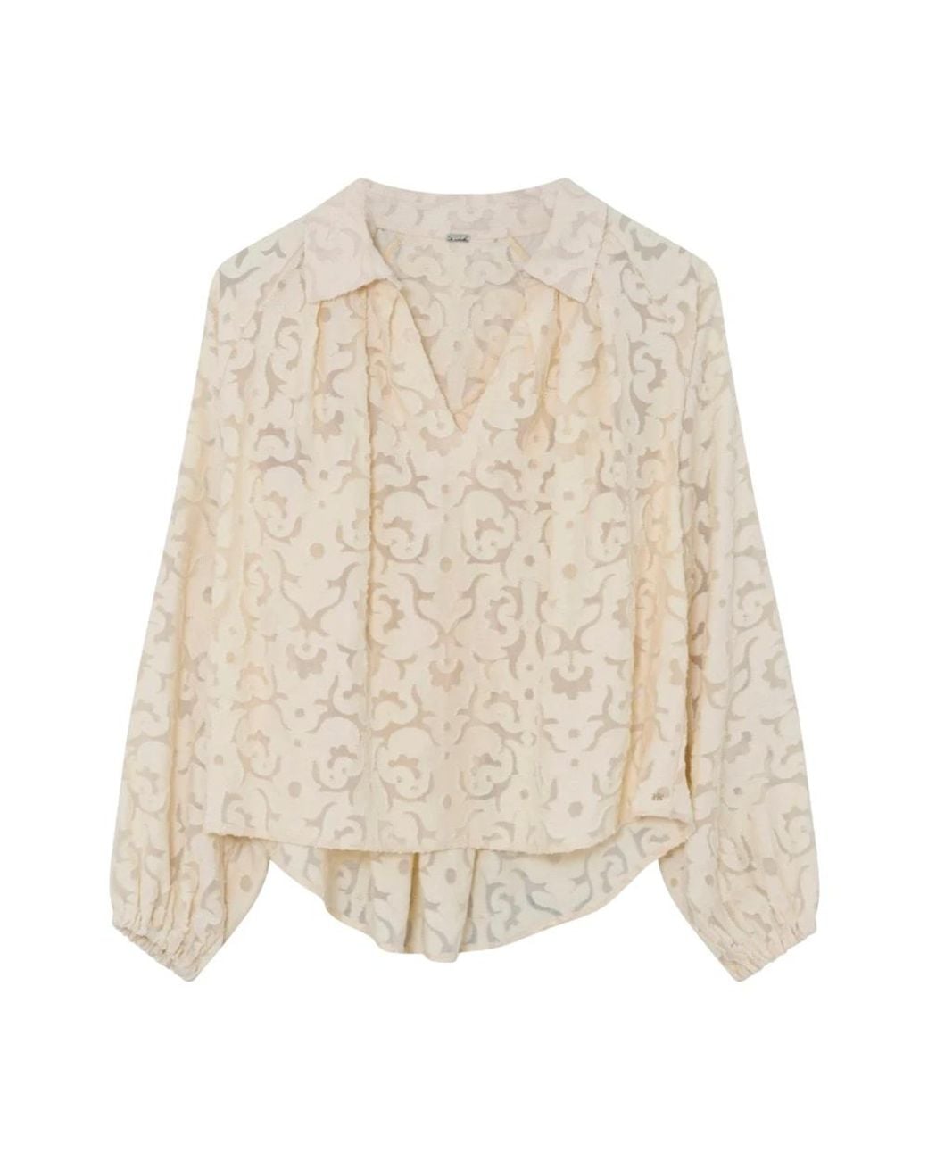 GUSTAV Annsofie Blouse in het Natural