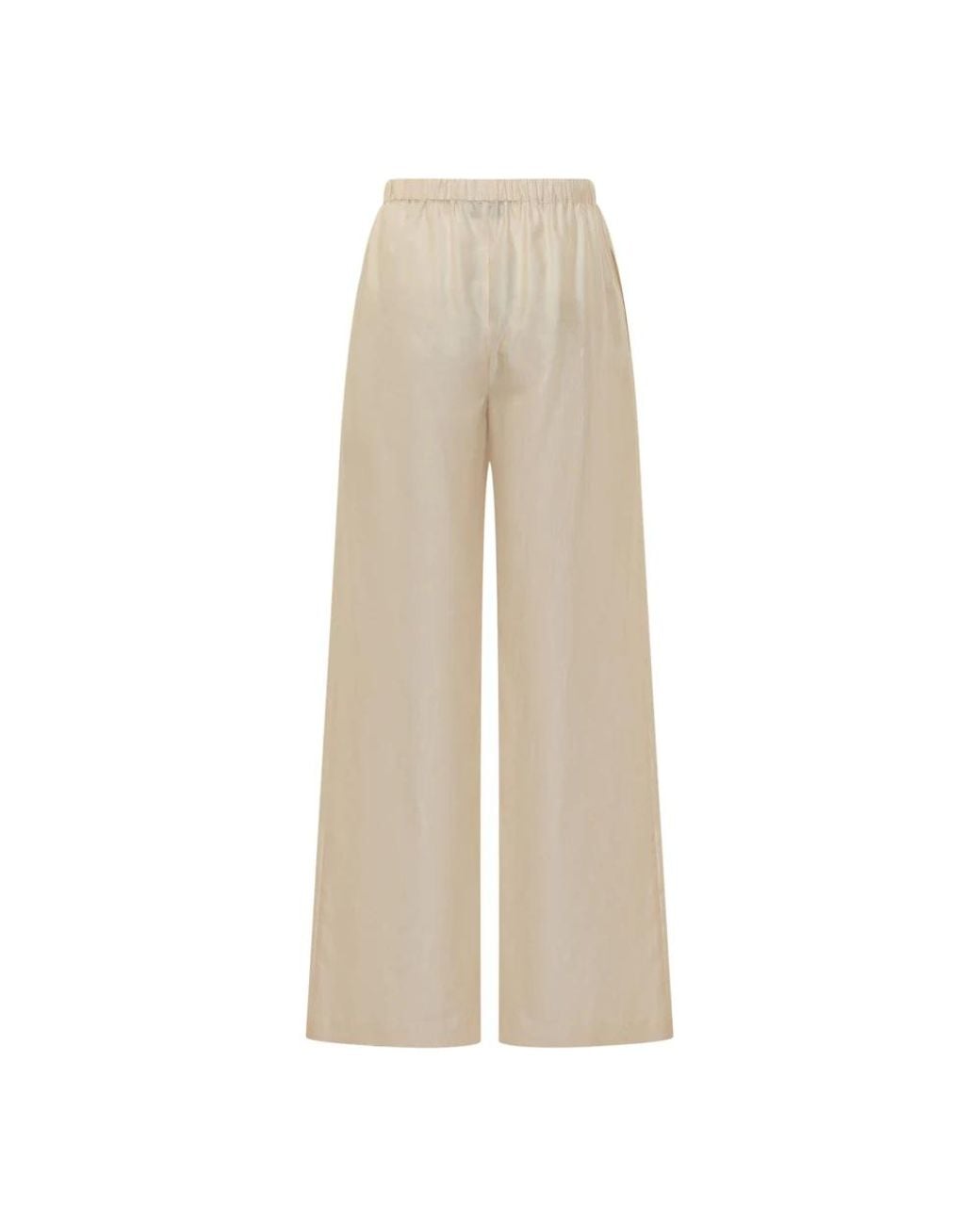 LE SULLY STUDIO Natural Wide Trousers