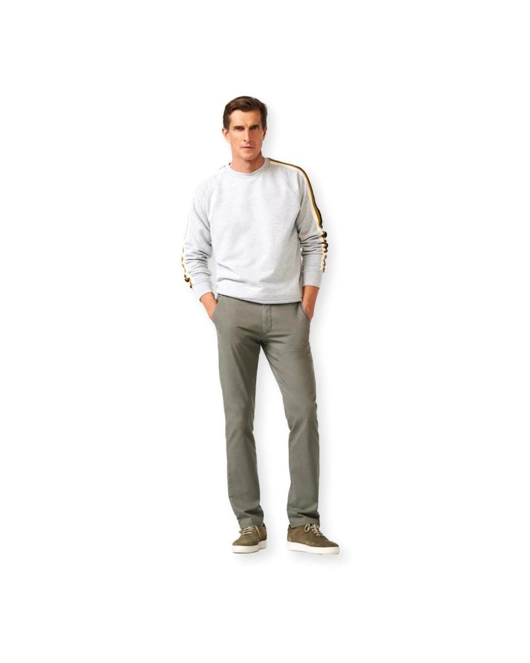 Meyer Gray Chinos for men
