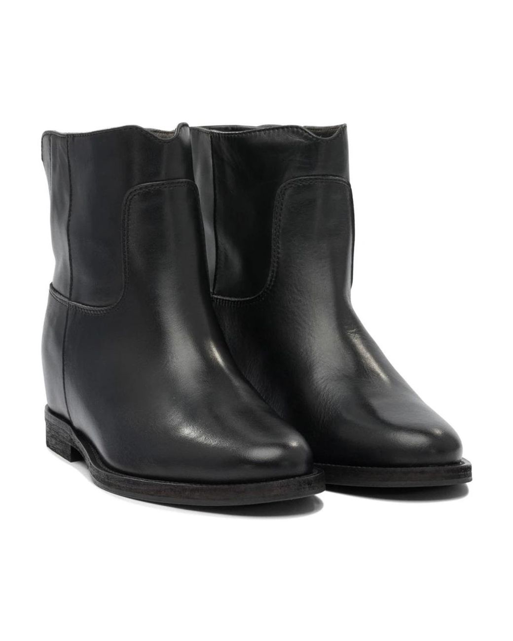 Via Roma 15 Black Ankle Boots