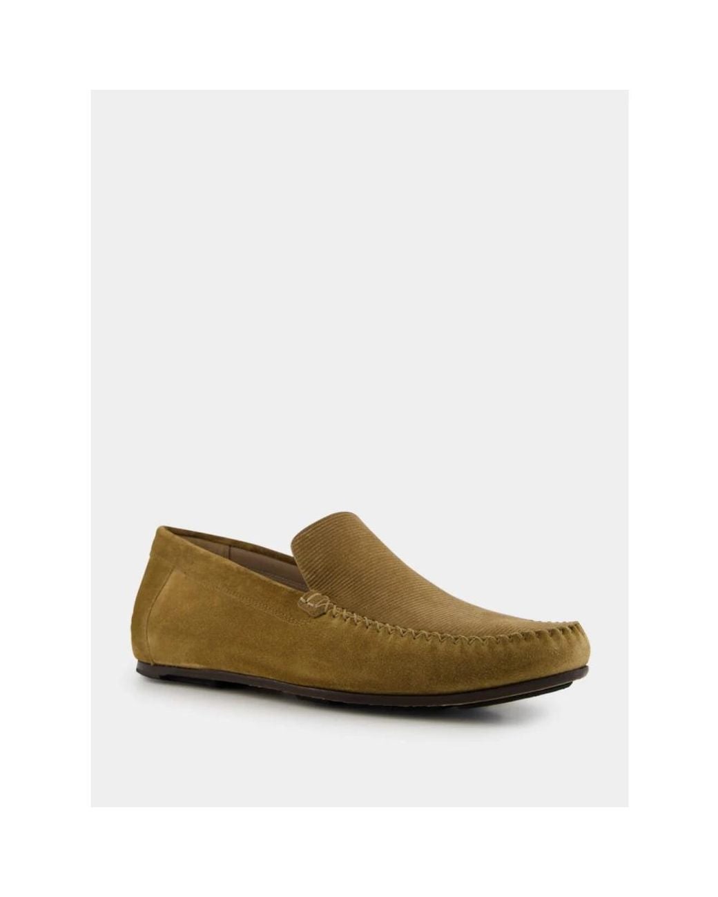 Manolo Blahnik Green Loafers for men