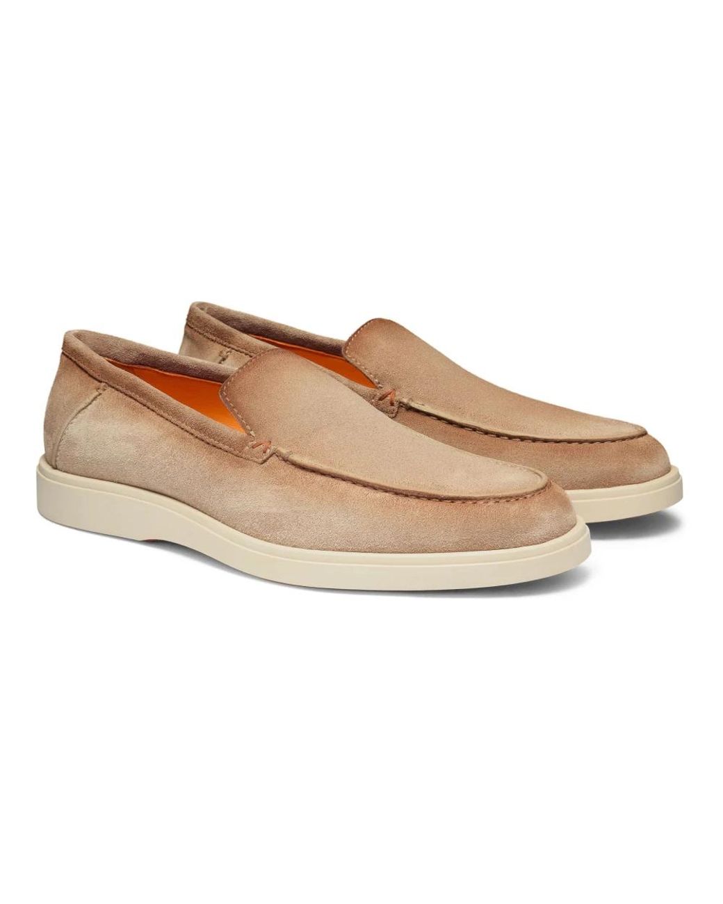 Santoni Natural Loafers for men