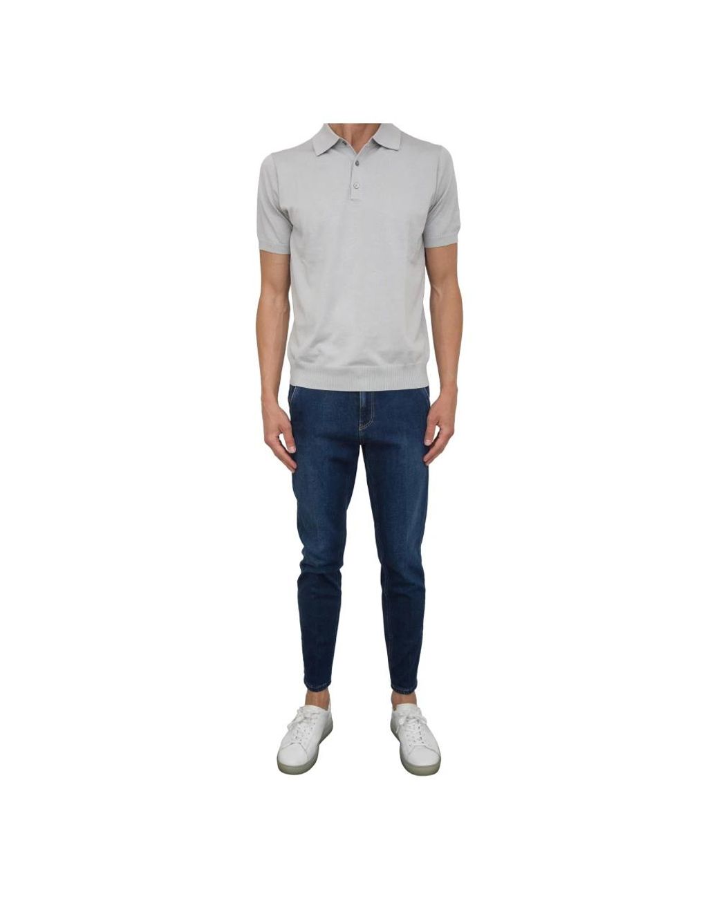 PT Torino Blue Slim Fit Jeans for men