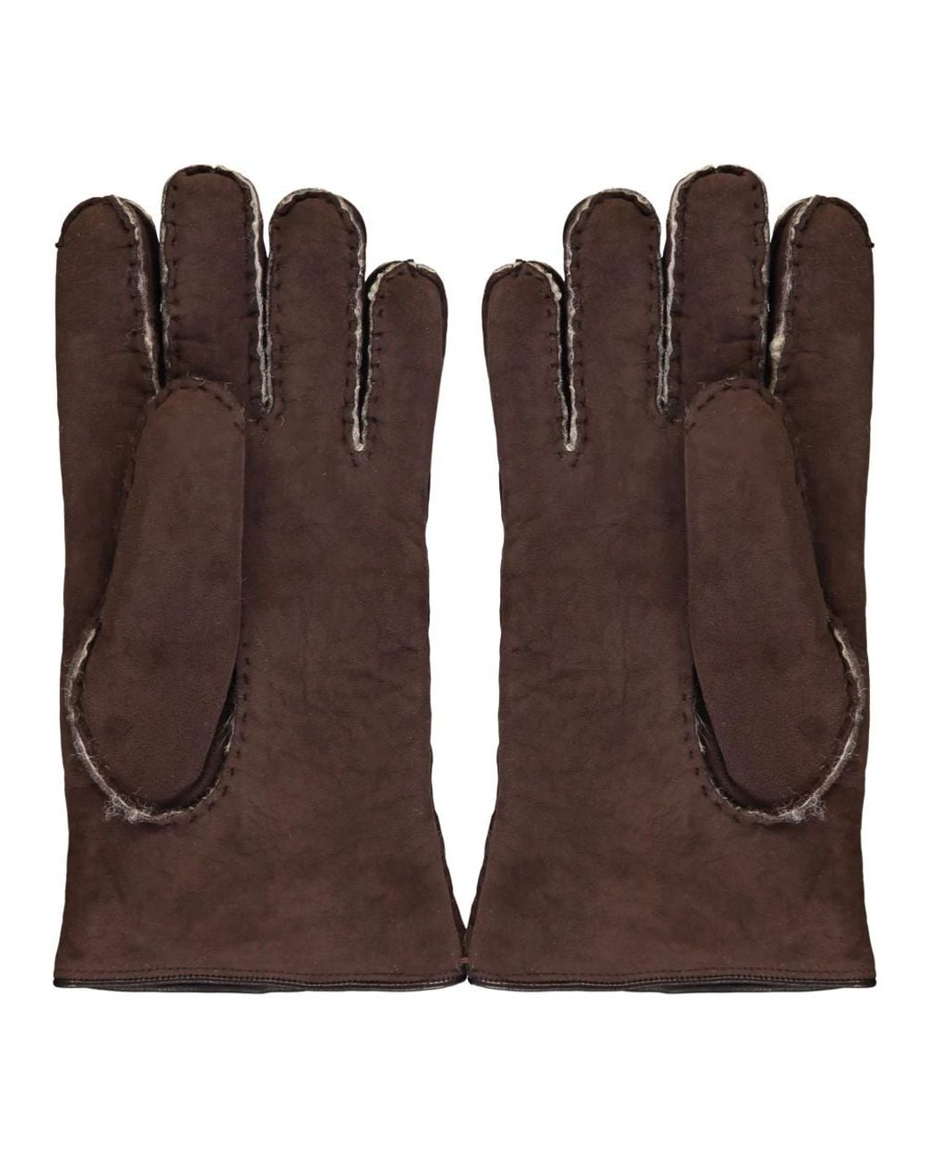 Moorer Brown Gloves for men