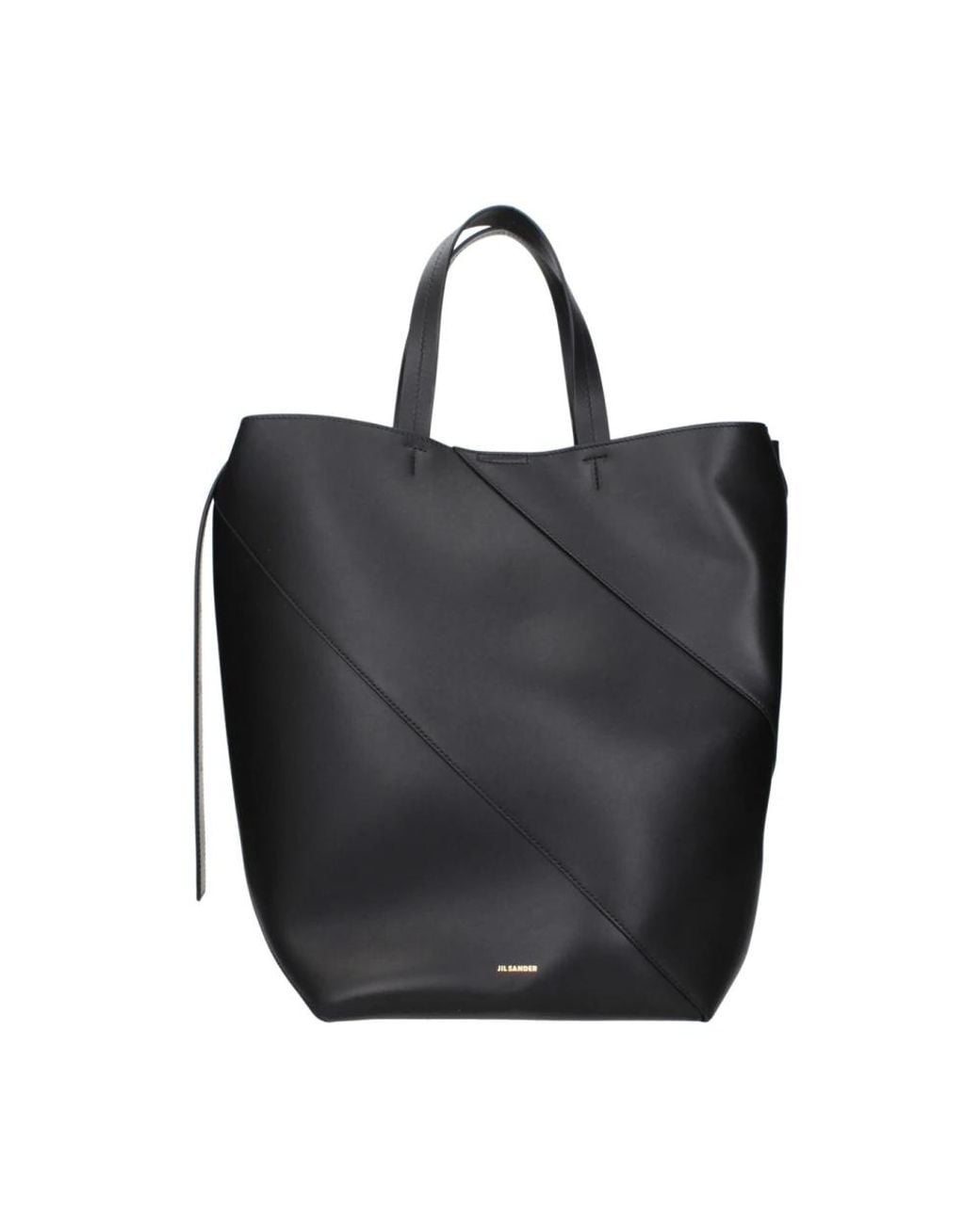 Jil Sander Black Shopping Bags