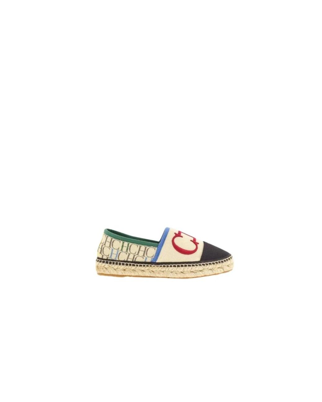 Carolina Herrera Metallic Espadrilles