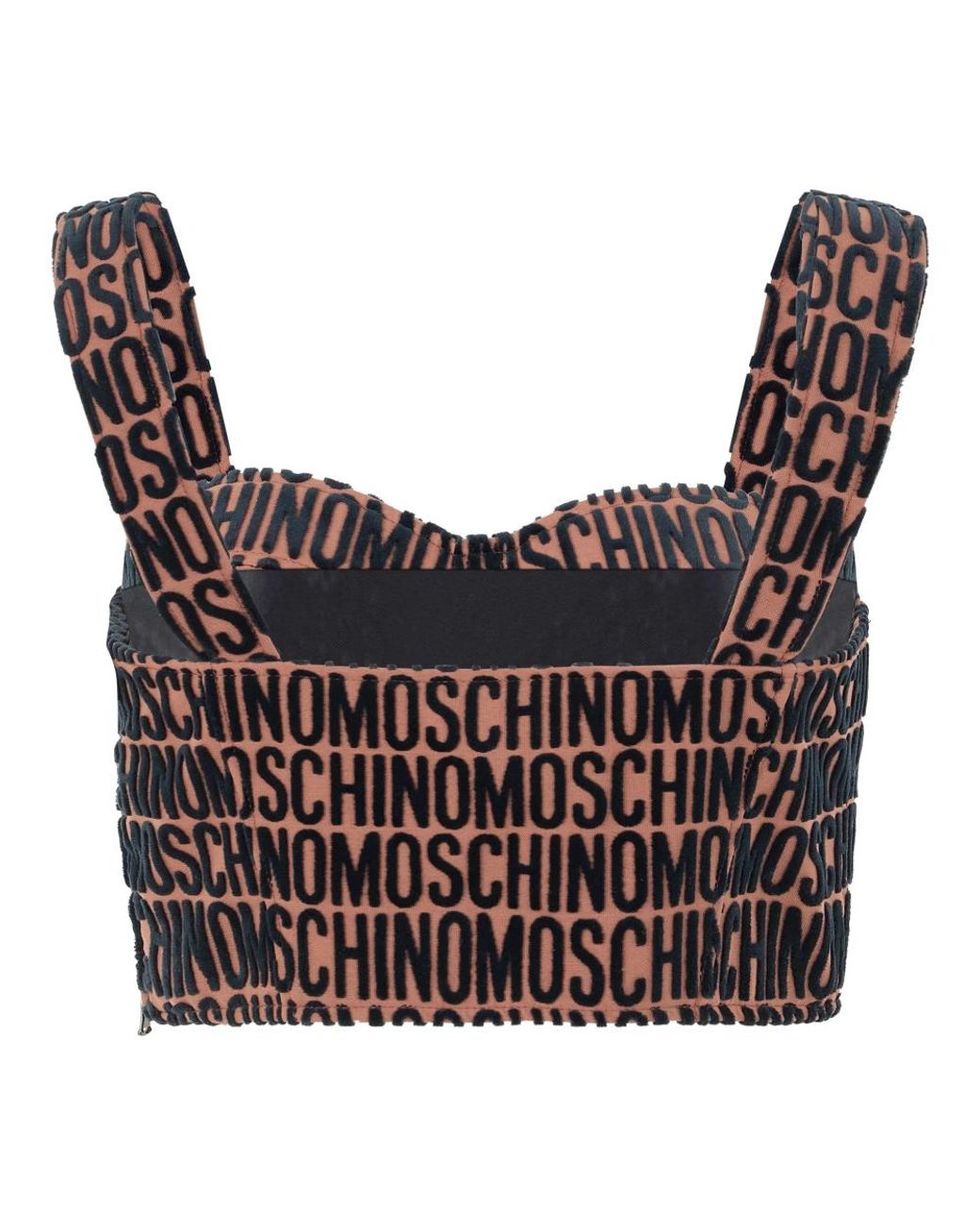 Moschino Black Sleeveless Tops