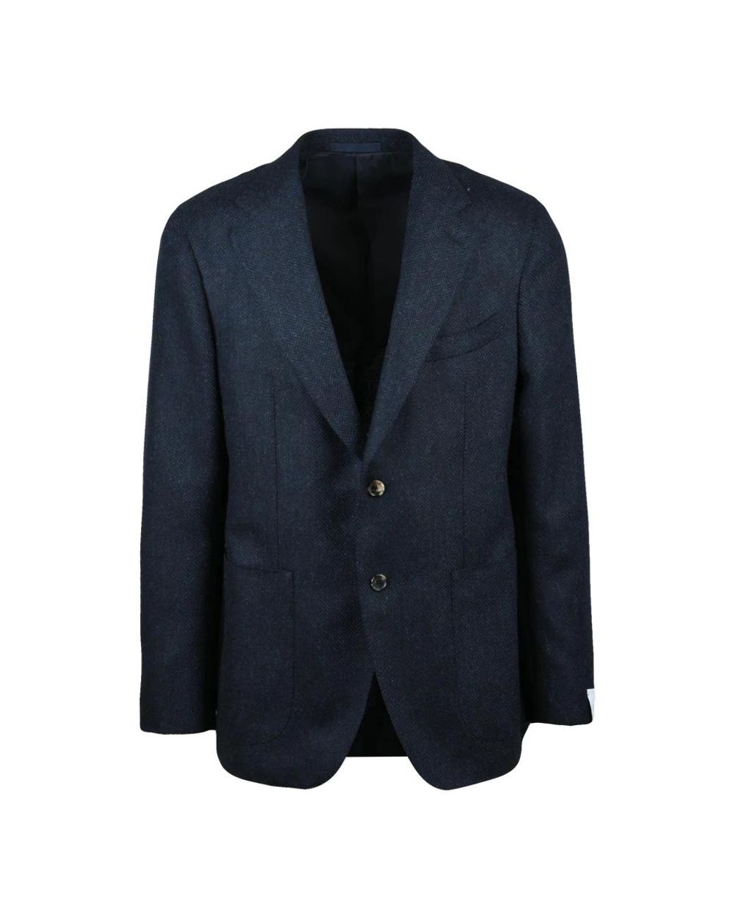 Caruso Blue Blazers for men