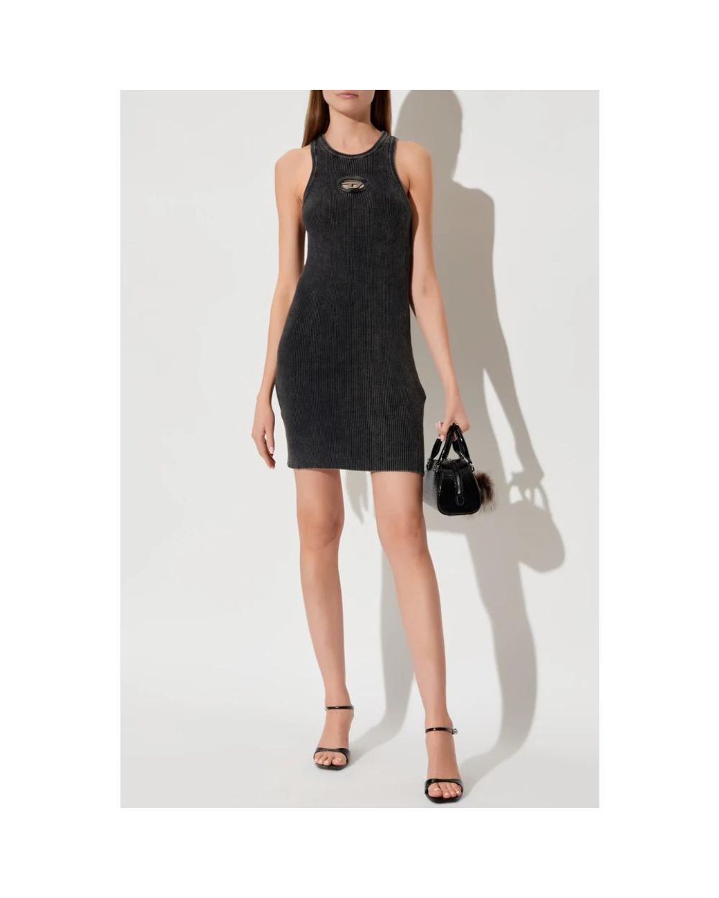 DIESEL Black Short Dresses