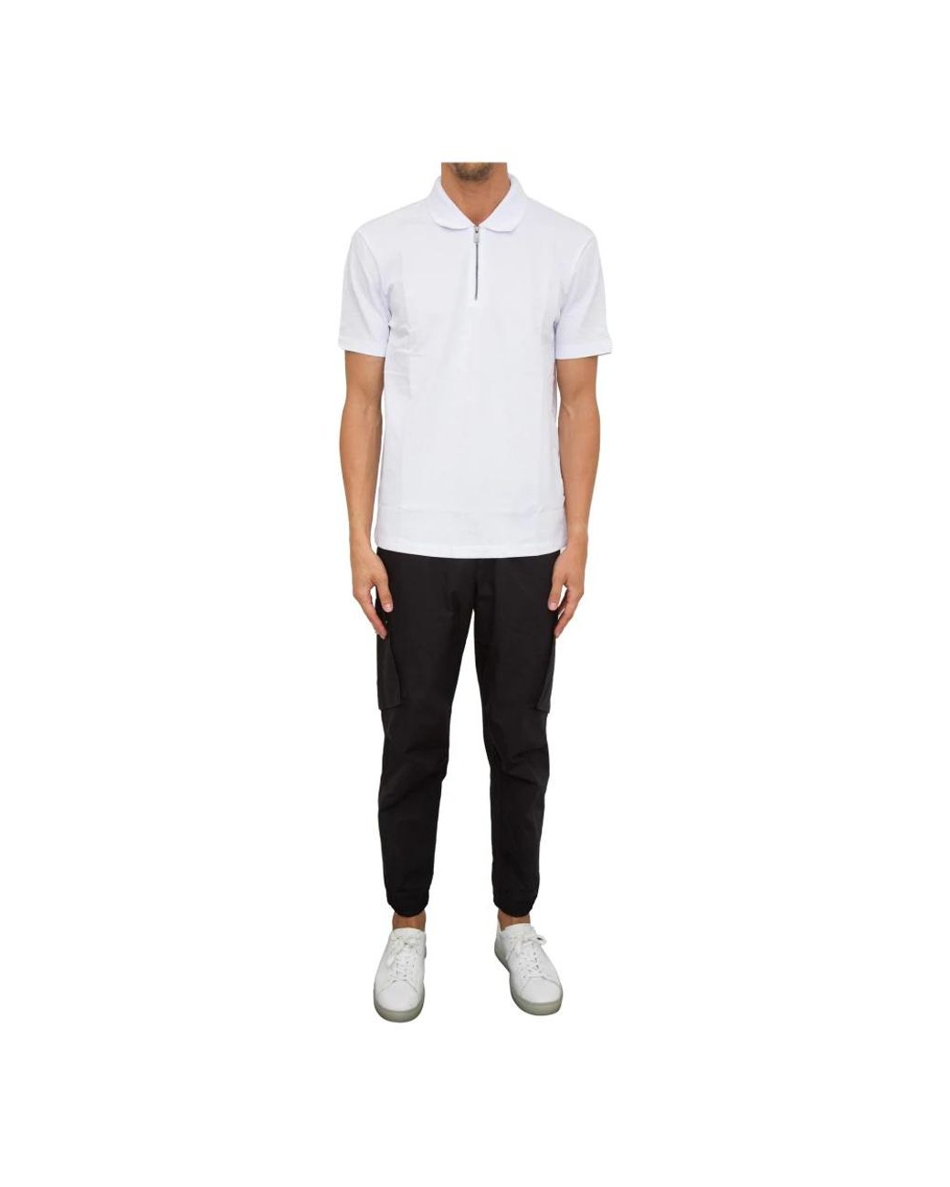 ARMANI EXCHANGE Black Slim-Fit Trousers for men