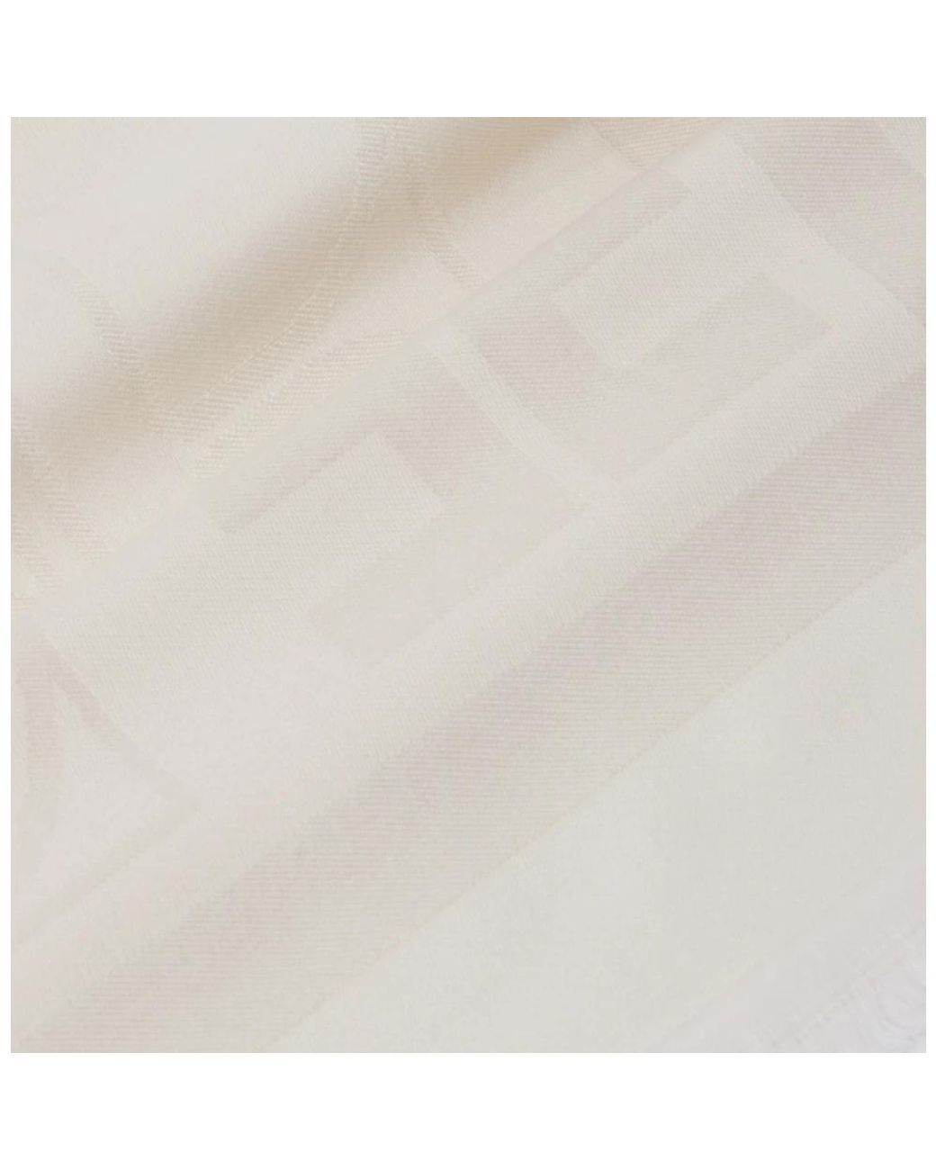 Elisabetta Franchi White Silk Scarves