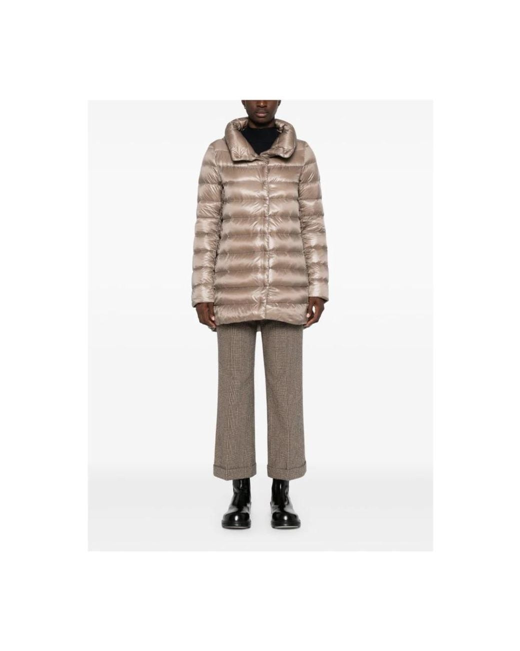 Down Coats Herno de color Natural