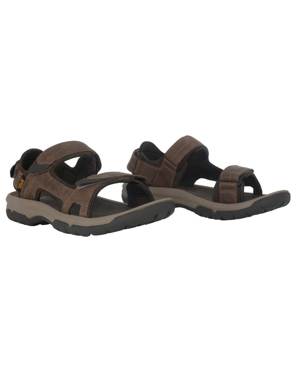Flat Sandals Teva pour homme en coloris Brown