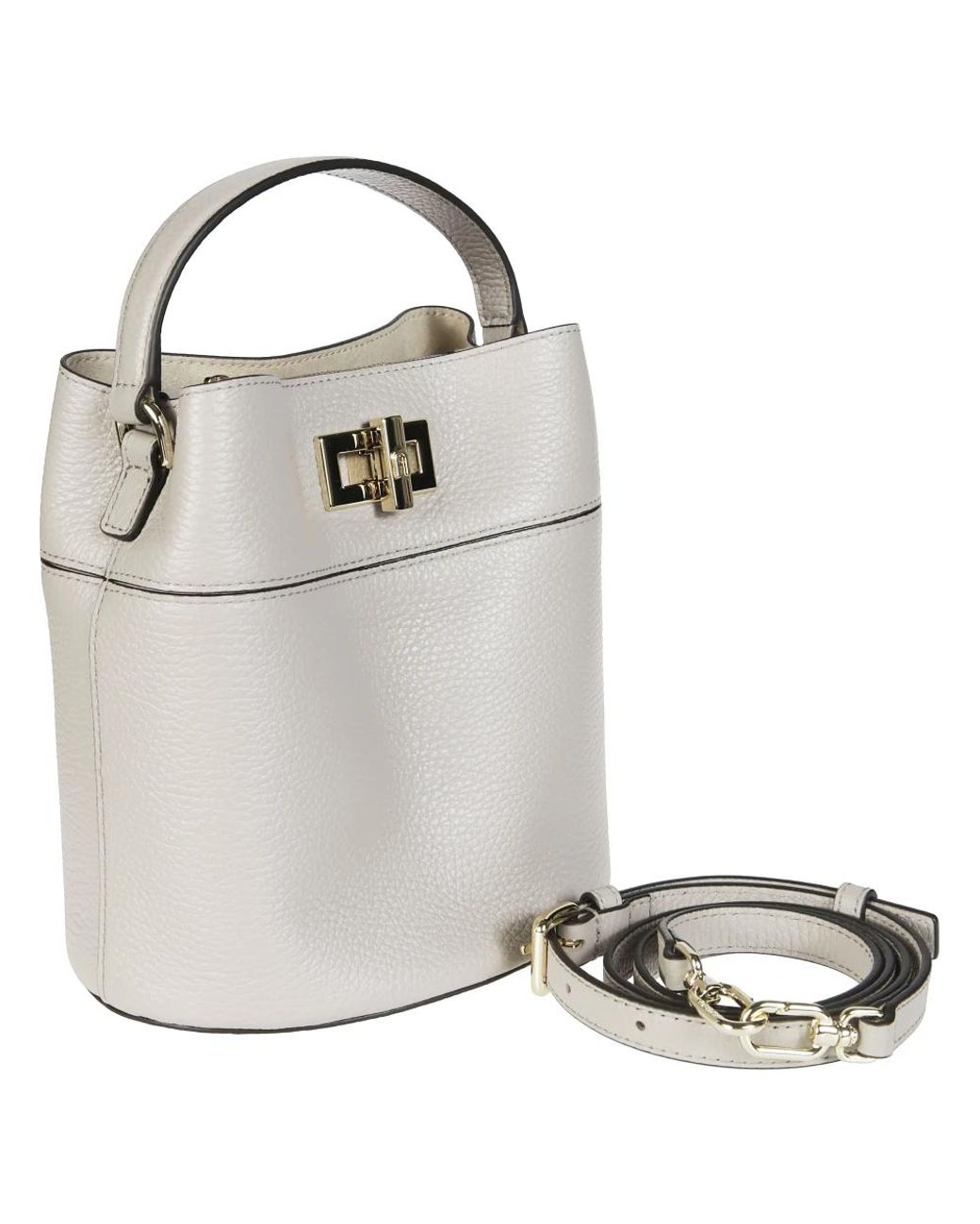 Furla White Bucket Bags