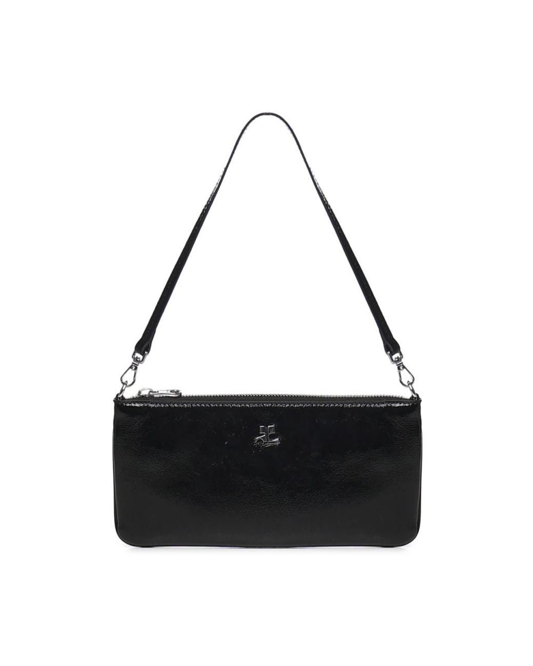 Courreges Black Shoulder Bags