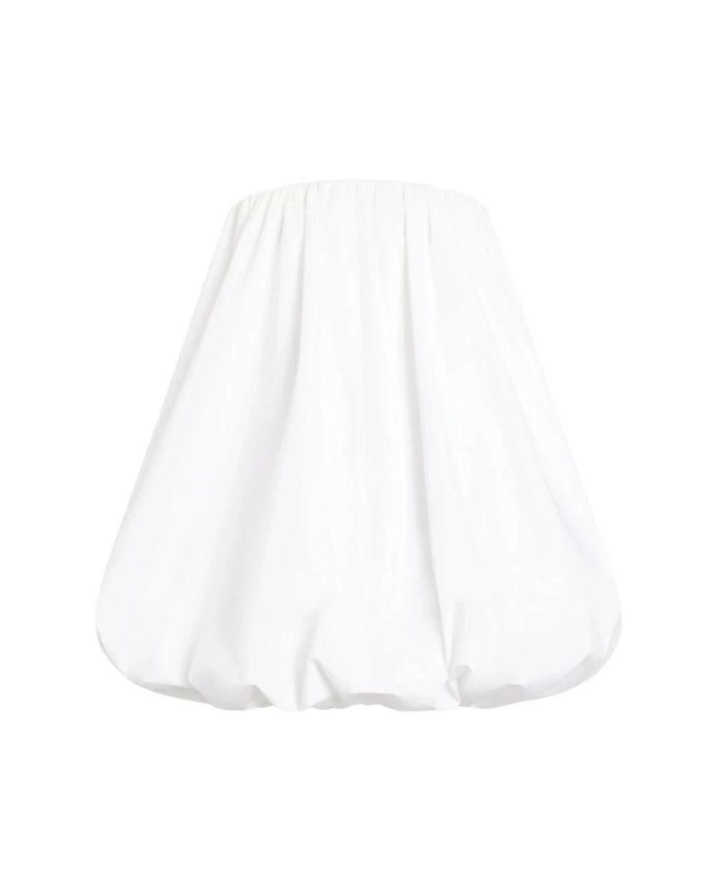 Patou White Short Dresses