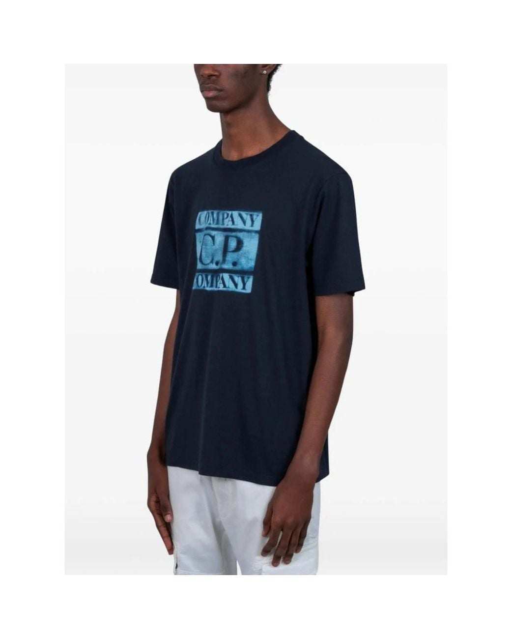 C P Company Black T-Shirts for men