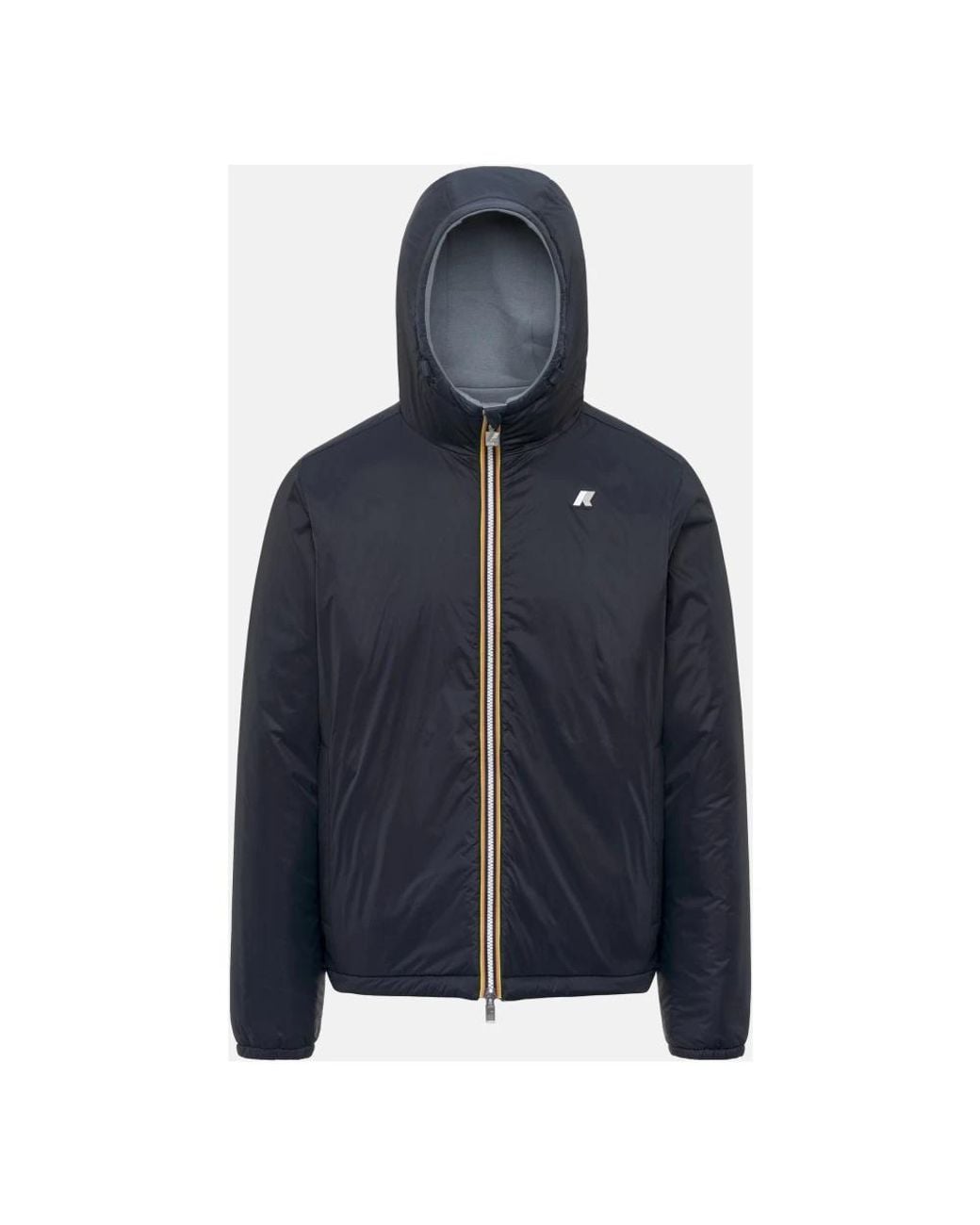 K-Way Blue Zip-Throughs for men