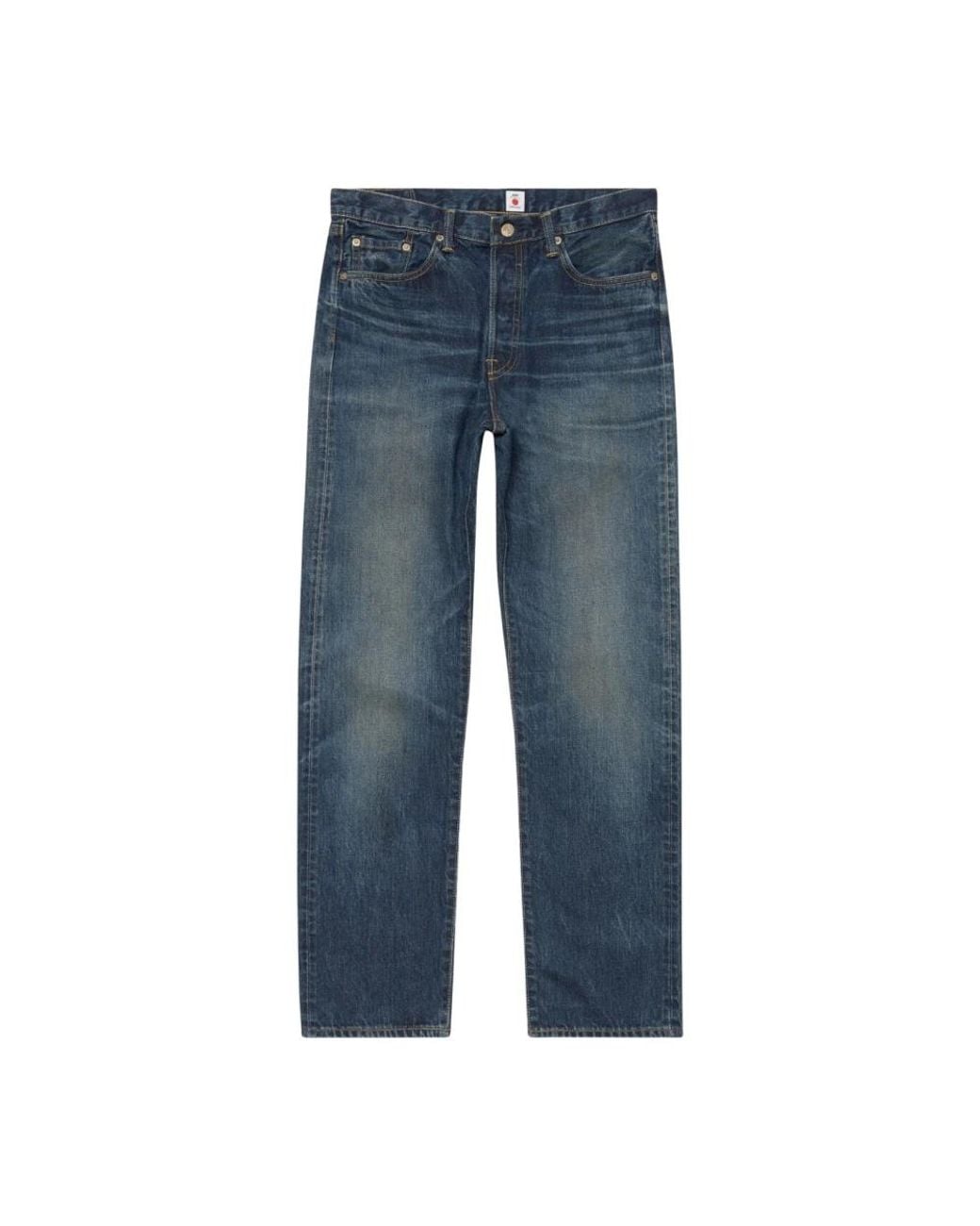 Edwin Blue Straight Fit Jeans for men