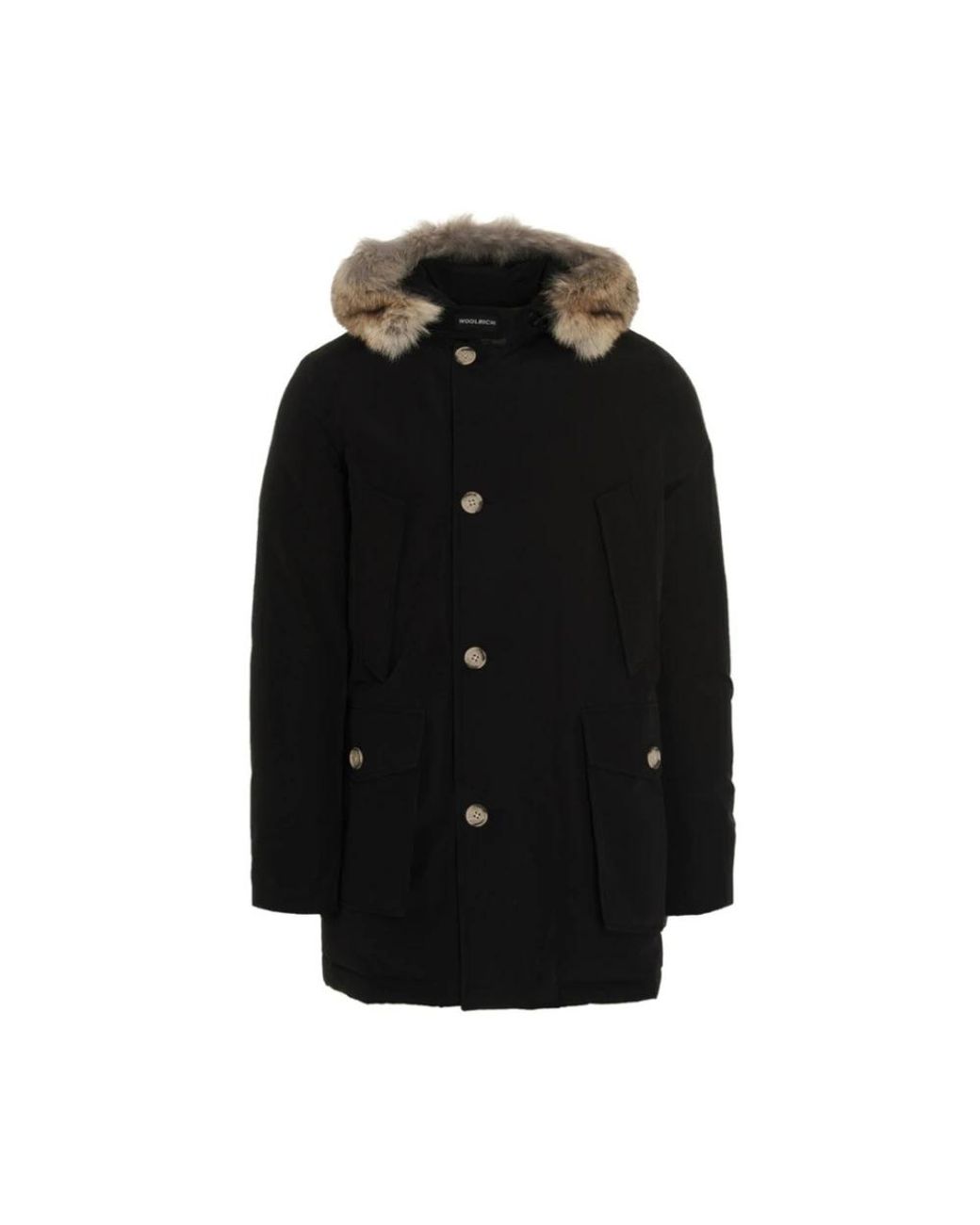 Woolrich Black Parkas for men