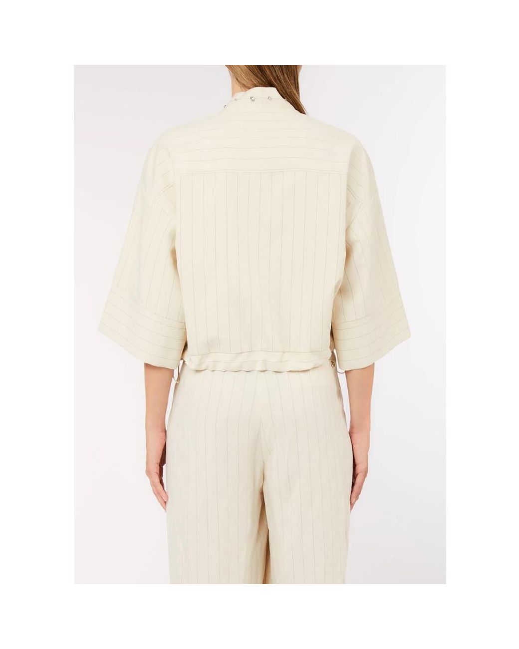 Liu Jo Natural Bomber Jackets